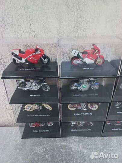 Коллекционные модели мотоциклов 1:32 1:24
