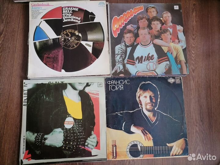 Виниловые пластинки 30 см