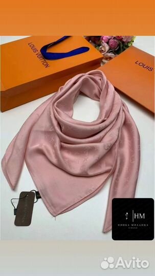 Платок louis vuitton шелк