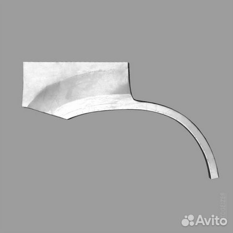 Арка задняялевая на Nissan X-Treil