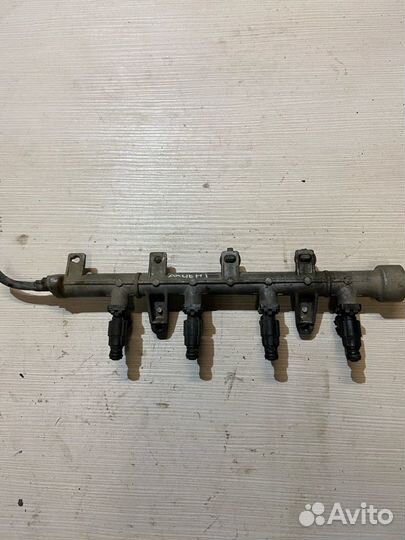 Топливная рампа акцент форсунки hyundai accent