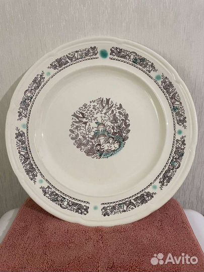 Большое блюдо 35см зик