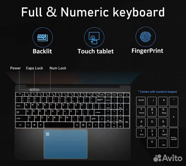 Новый, 16 оперативки, мощный и быстрый ноутбук