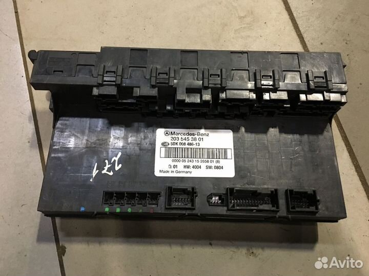 Sam блок задний mercedes W203 W209 в наличии