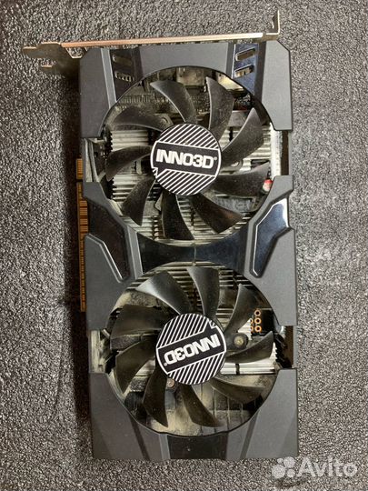 Видеокарта GeForce GTX 1050 ti inno3D 4gb