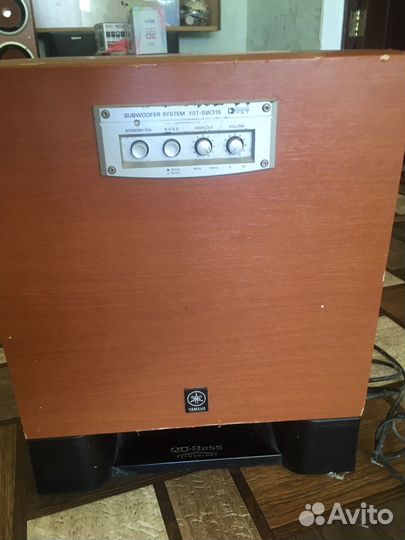 Активный сабвуфер yamaha