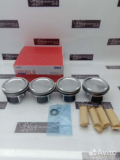 Комплект новых поршней+0.25 VAG 1.6 MPI EA111 CFN