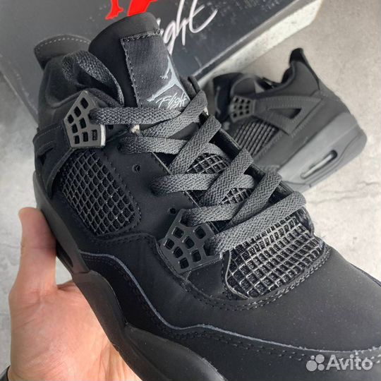 Nike Air Jordan 4 Retro Black Cat 43размер