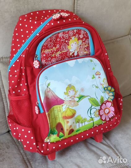 Рюкзак детский на колёсиках