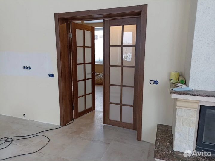 Дверь межкомнатная со стеклом