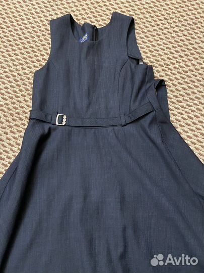 Сарафан серый