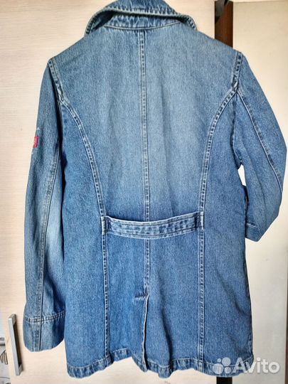 Двубортный тренч dkny