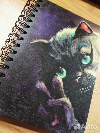 Блокноты с деревянной обложкой