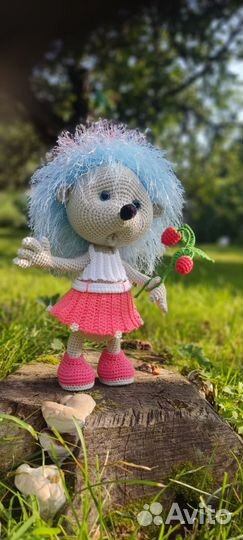 Вязаный ёжик