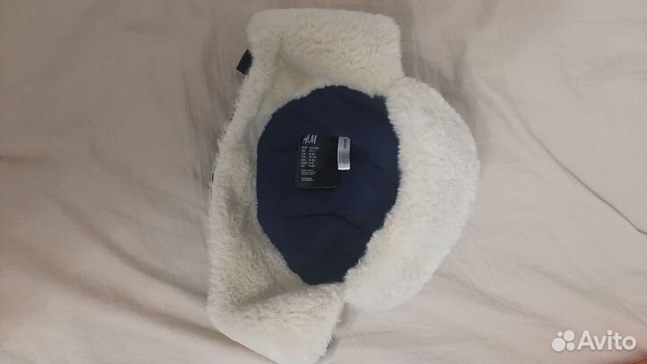 Шапка ушанка новая на мальчика2-3 года