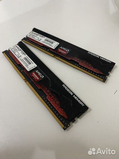 Оперативная память AMD DDR4 16GB