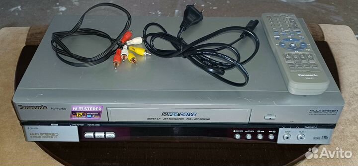 Видеомагнитофон panasonic NV-HV60GCS-S