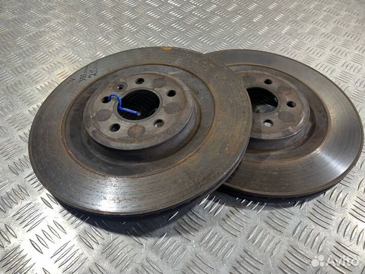 Диски тормозные (комплект) зад. Audi A8 D4/4H 2012