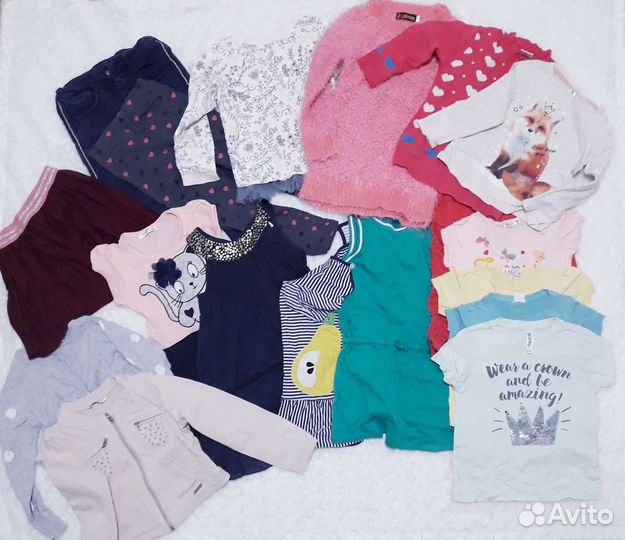 Пакет вещей на девочку р. 104