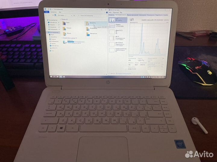 Ноутбук HP 14-ax007ur