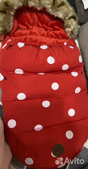 Зимний конверт в коляску