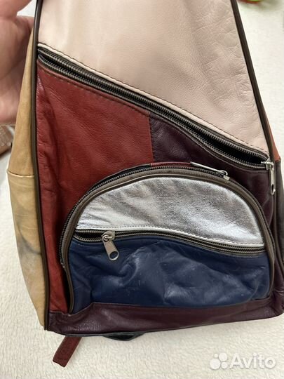 Рюкзак натуральная кожа Тунис