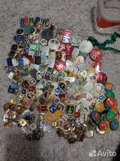 Значки олимпиада 80