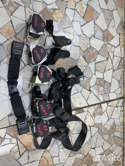 Ремни безопастности Renault Logan седан 1.6