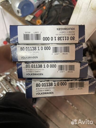 800113810000 Кольца поршневые vag 1.8-2.0