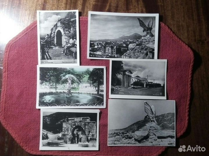 Фото«Пятигорск» 6шт СССР 1940/50годы