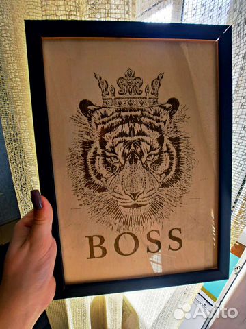 Рисунок на дереве