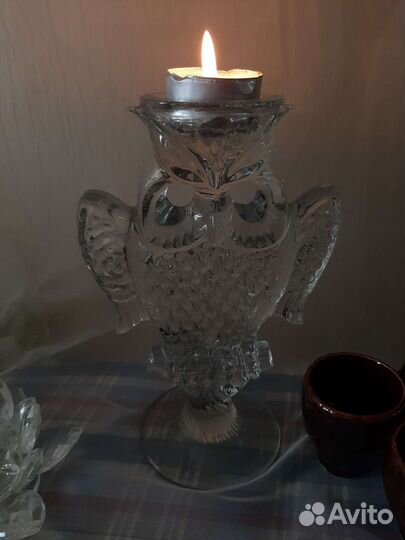 Хрустальные подсвечники