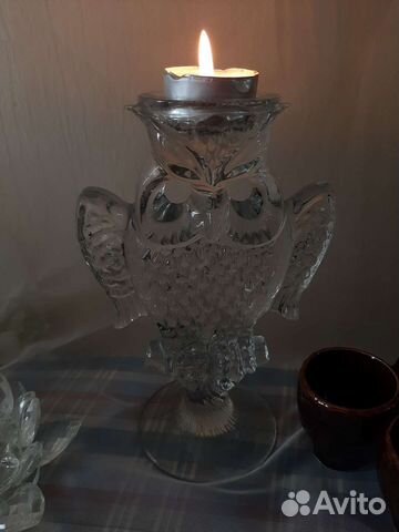 Хрустальные подсвечники