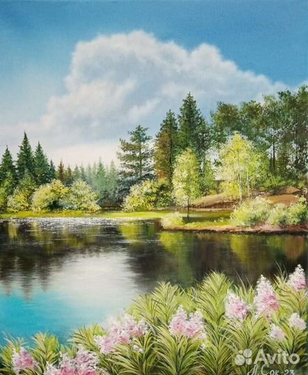 Картина маслом на холсте