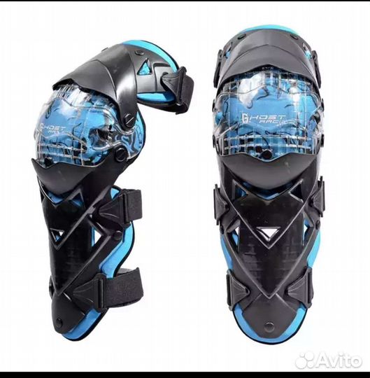 Мото наколенники шарнирные Chost Rasing