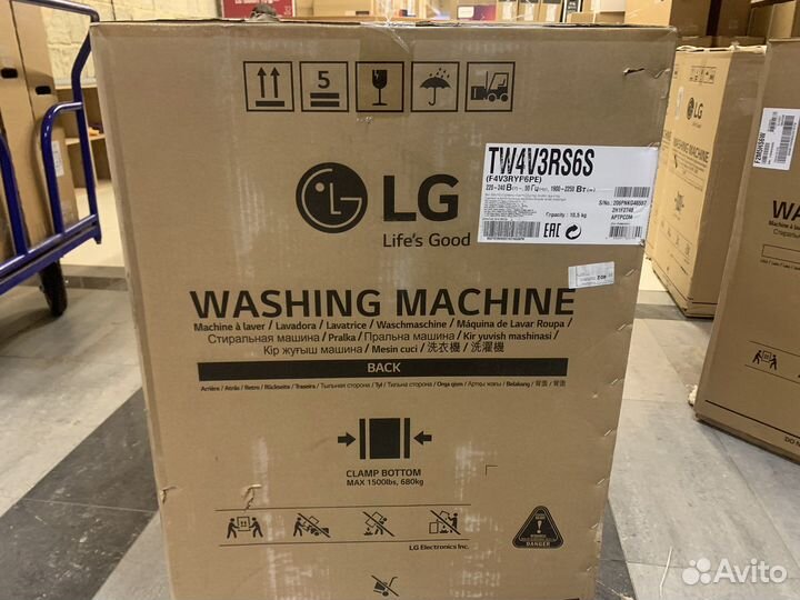 Стиральная машина LG AI DD tw4v3rs6s