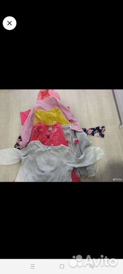 Детские вещи пакет для девочек