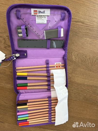 Пенал lego friends с наполнением новый