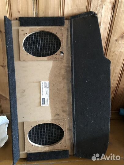 Акустическая полка на priora хэтчбек