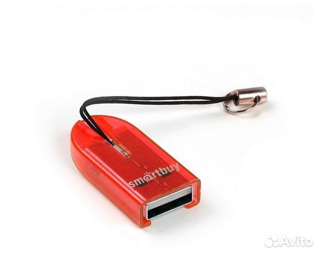 Картридер микро Smartbuy, USB 2.0 - MicroSD, 710 к