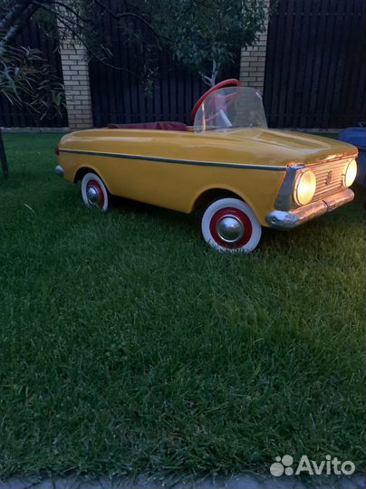 Детский педальный Москвич СССР аренда/прокат