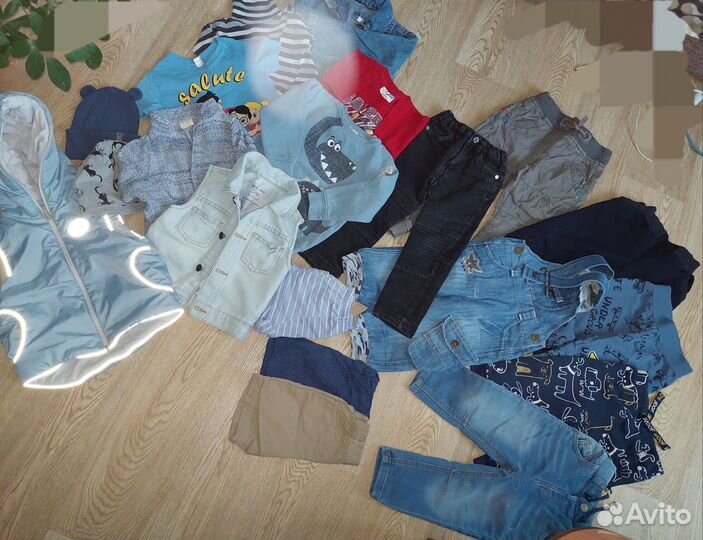 Вещи пакетом на мальчика 86-92