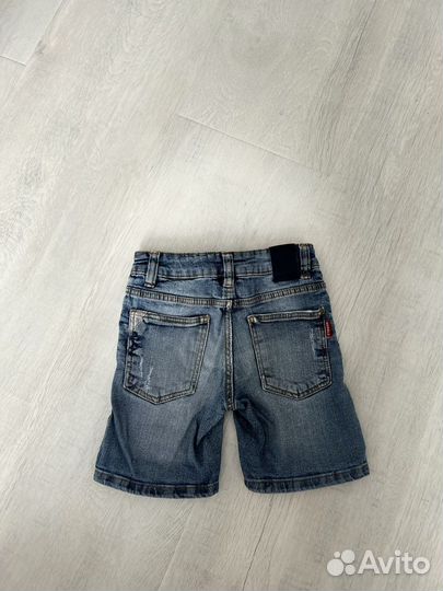 Джинсовые шорты 104-110