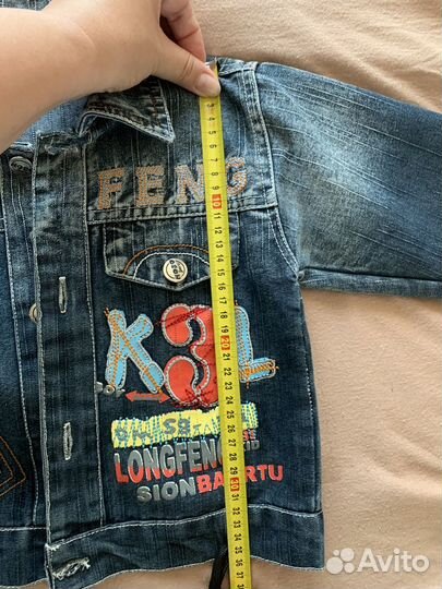 Джинсовая куртка для мальчика