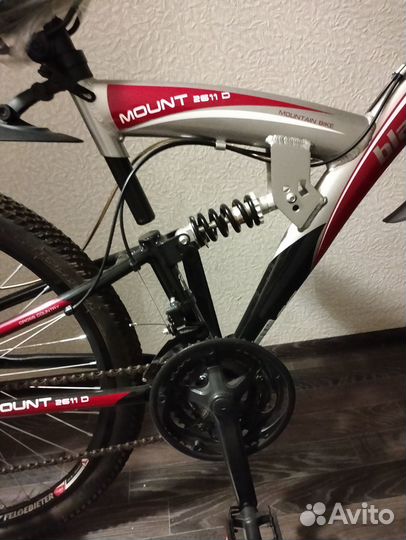 Велосипед Black Aqua новый двухподвес,горный 26