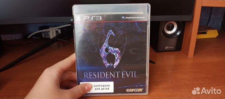 Диск на ps3 resident evil 6