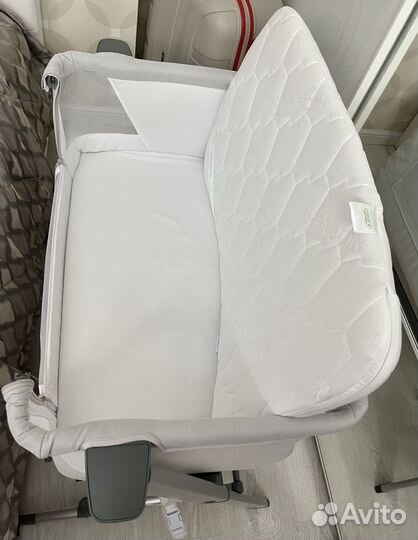 Кровать детская приставная Accanto Nuovita+матрас