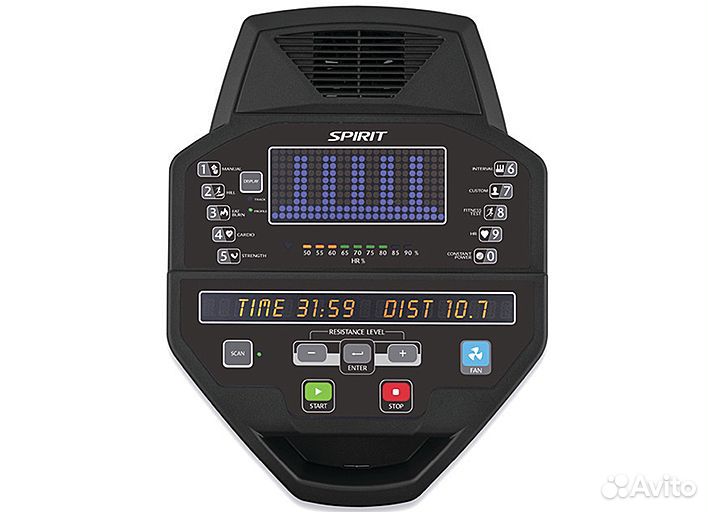 Велотренажер Spirit Fitness CU800