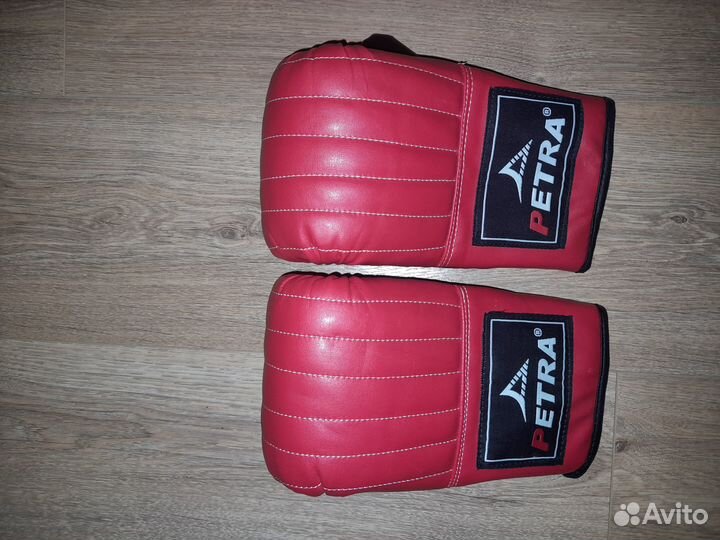 Боксёрские снарядные перчатки (блинчики) Petra
