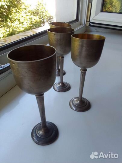 Серебряные рюмки СССР 875 проба